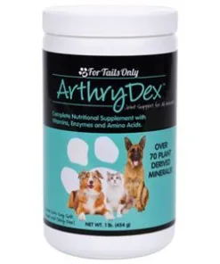 Arthrydex™ nutritional supplement canister for animals|