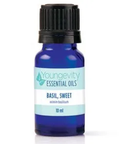 Bottle of Sweet Basil Essential Oil - 10ml