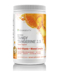 Beyond Tangy Tangerine 2.5 Canister with Nutrient Information||
