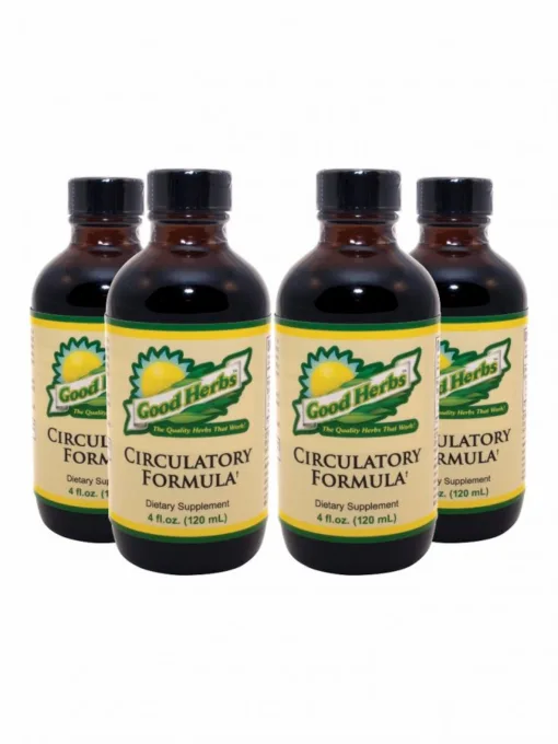 Circulatory Formula 4 oz bottles - herbal support|