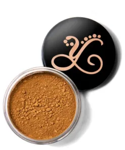 Exquisite Powder Foundation in rich caramel-brown shade.