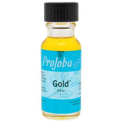 Gold - 100% Pure Jojoba Oil - 0.5 oz bottle