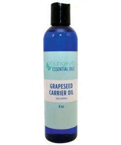 Bottle of Grapeseed Carrier Oil - 8 oz