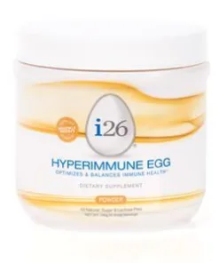 i26 Hyperimmune Egg Powder - 31 Day Supply Canister|