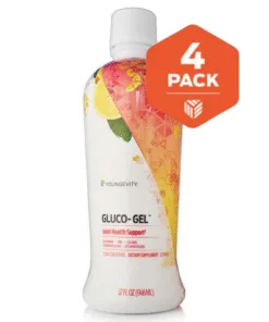 Liquid Gluco-Gel 4 Pack bottle|