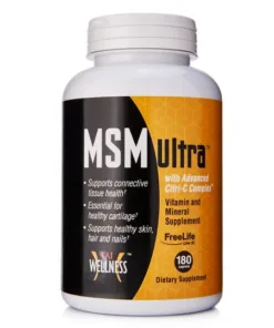MSM Ultra 180 Capsules bottle|
