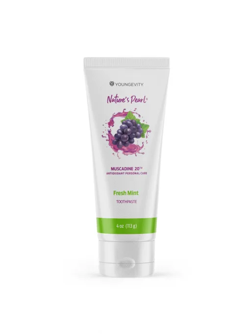 Muscadine 20™ Fresh Mint Toothpaste for bright teeth