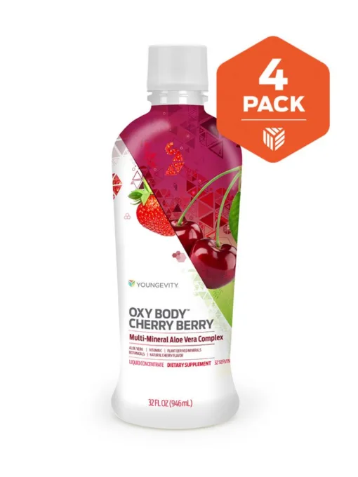 Oxybody Cherry Berry 32 fl oz bottles|