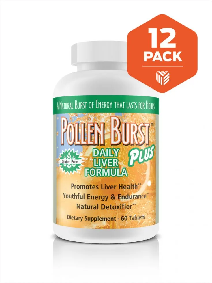 Pollen Burst™ Plus - Daily Liver Formula - 60 tablets - Image 4