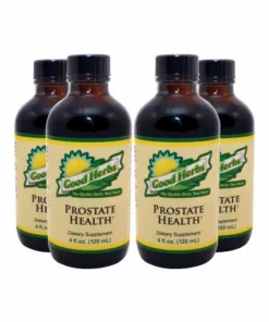 4 Pack of Good Herbs Prostate Health 4oz bottles.|