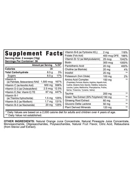 Rebound Fx™ On-The-Go Pouches Citrus Punch - 30 count box - Image 3