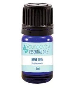 Bottle of Rose 10% Essential Oil||