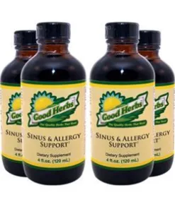 Sinus and Allergy Support - 4 Pack bottles|