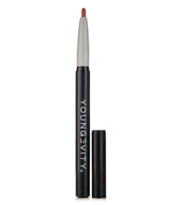 Soft Spoken Lip Liner in red-brown shade.