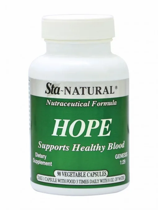 Sta-Natural HOPE supplement for blood and immune support.|