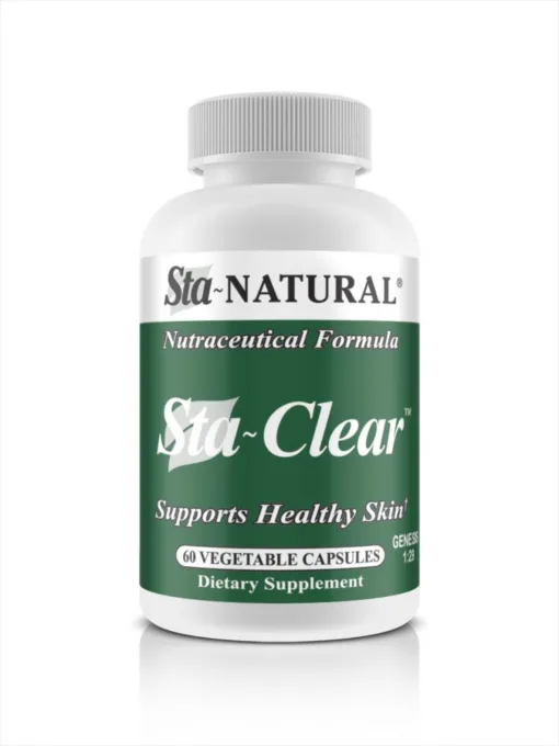 Sta-Natural® Sta-Clear supplement bottle|
