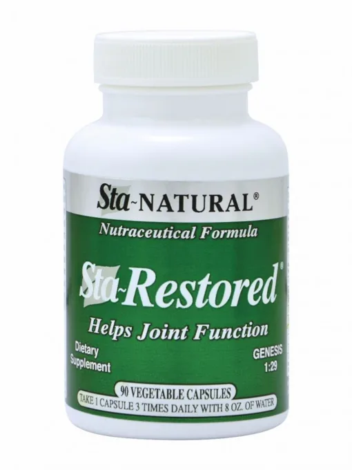 Sta-Natural® Sta-Restored supplement for joint health.|
