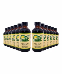 Super Olive Health - 12 Pack of Olive Leaf Extract bottles.|