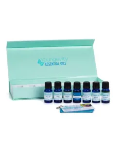 Essential Results Now Kit including various essential oils.