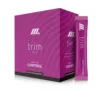 TRIM Stiks in kiwi-strawberry flavor for hydration and weight loss support.|