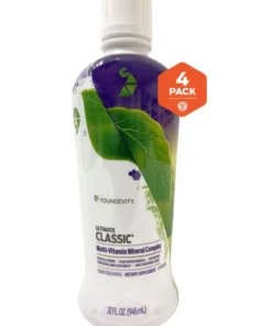 Ultimate Classic® multivitamin liquid in a 32 fl oz bottle.|