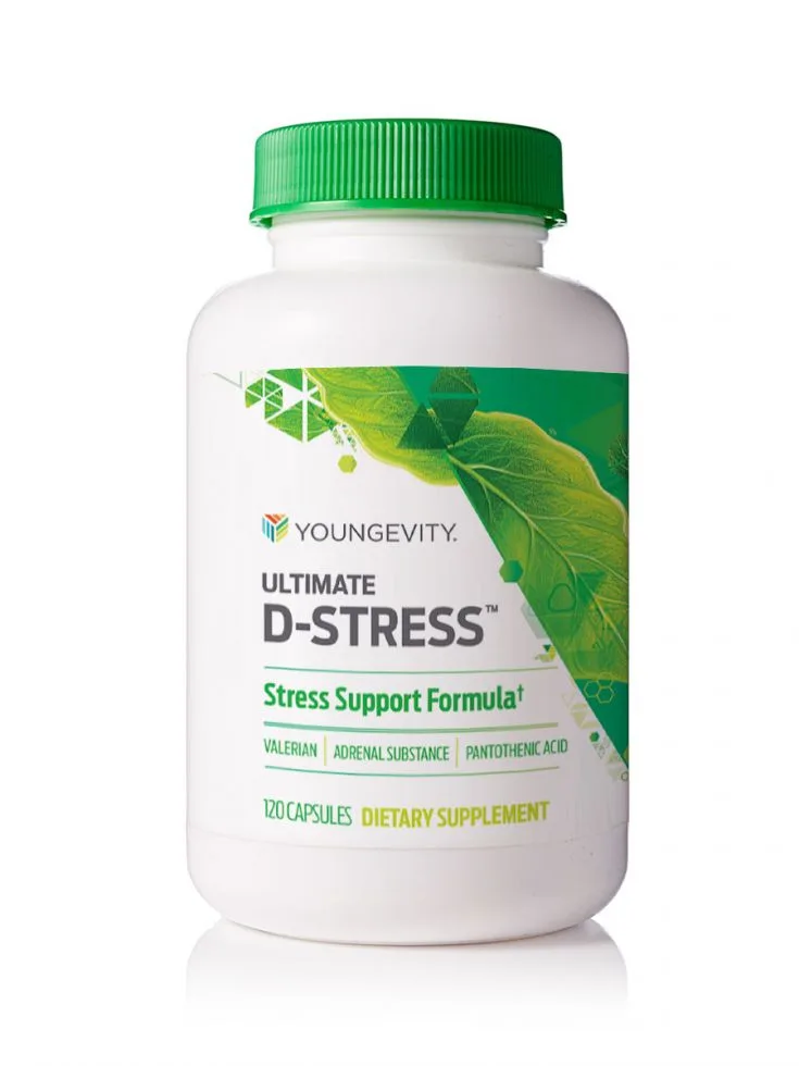 Ultimate D-Stress™ 120 capsules for stress support||