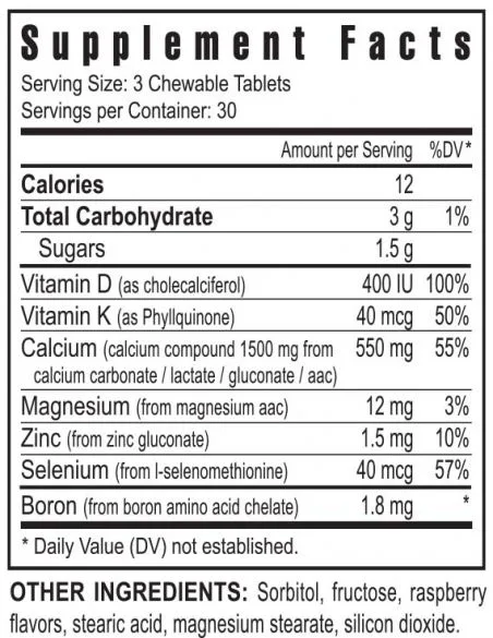 Ultimate King Calcium™ - 90 chewable tablets (4 Pack) - Image 2