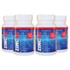 Zinc Fx 30 Lozenges in a pack of four bottles|