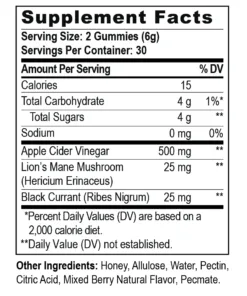 Apple Cider Vinegar Gummies — Youngevity Targeted Nutrition
