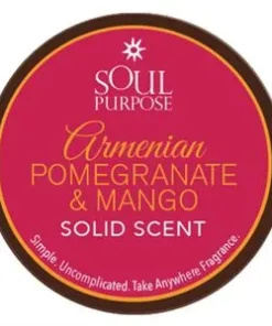 Armenian Pomegranate Mango Solid Perfume — Soul Purpose Bath & Body