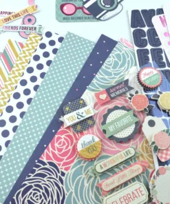 August Rosey Posey Paper Collection Kit — Anthology Photo