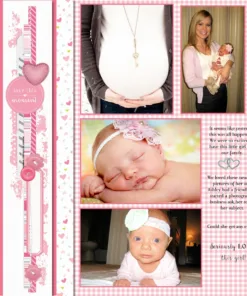 Baby Bundle by Katie Pertiet Designer Cardstock — Our Memories for Life (OMFL) Photo