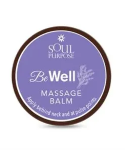 Be Well Massage Balm - 1/2 oz. — Soul Purpose Bath & Body