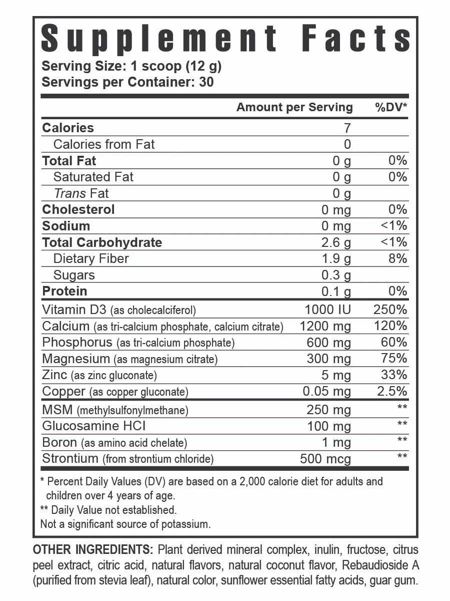Beyond Osteo FX™ Powder — Youngevity Targeted Nutrition