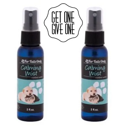 Calming Mist [QTY: 2; Give One Get One FREE] — For Tails Only Pet Care