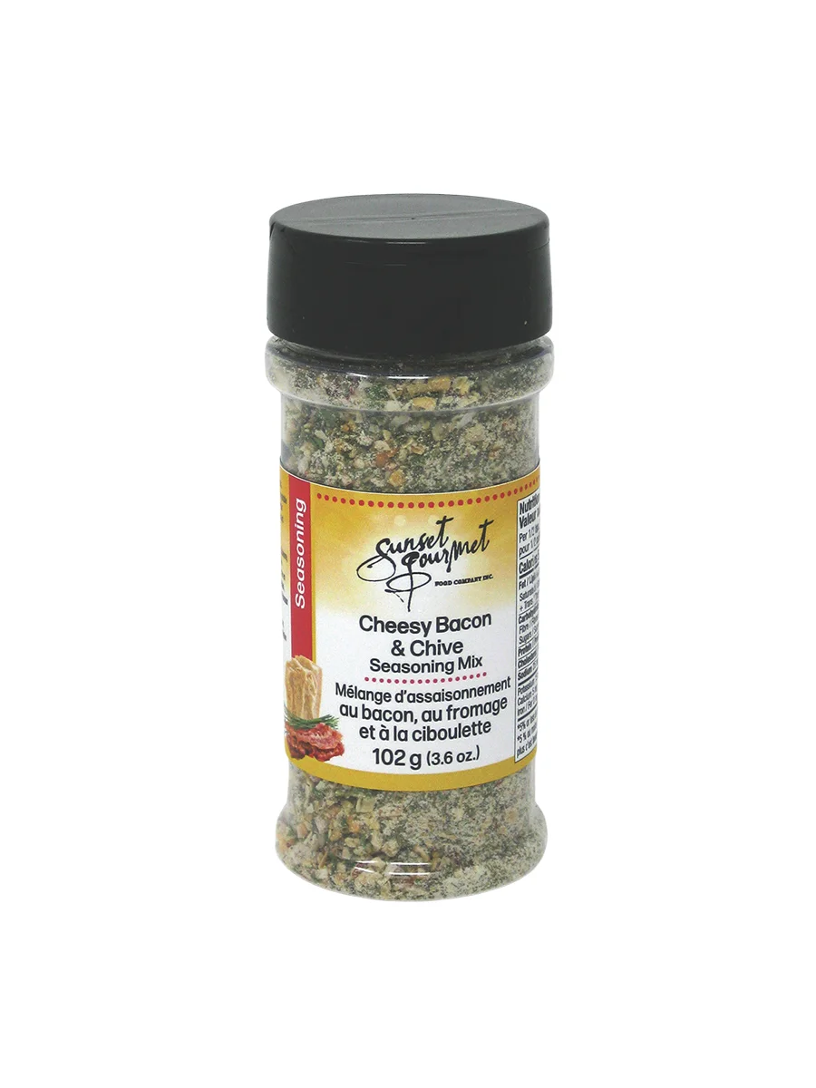 Cheesy Bacon & Chive Seasoning Mix — Sunset Gourmet Sunset Gourmet