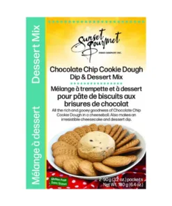 Chocolate Chip Cookie Dough Dip & Dessert Mix — Sunset Gourmet Sunset Gourmet