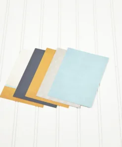 Clean Slate Blue Designer Journal/Mounting Cards — Our Memories for Life (OMFL) Photo