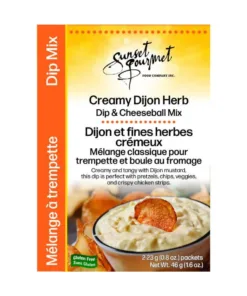 Creamy Dijon Herb Dip & Cheeseball Mix — Sunset Gourmet Sunset Gourmet