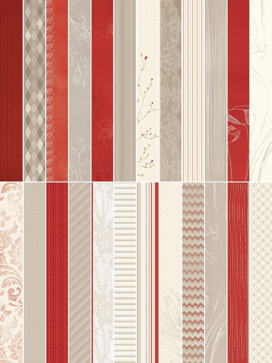 Creme de la Creme Designer Border Strips — Our Memories for Life (OMFL) Photo