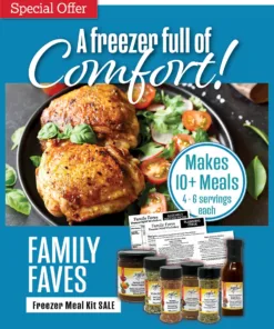Family Faves Freezer Meal Kit - 10+ Meals — Sunset Gourmet Sunset Gourmet