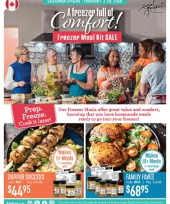 Family Faves Freezer Meal Kit - 10+ Meals — Sunset Gourmet Sunset Gourmet