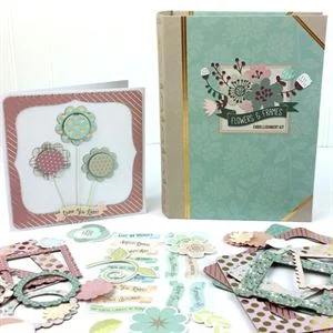 Flowers & Frames Embellishment Kit — Anthology Photo