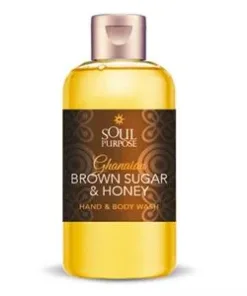Ghanaian Brown Sugar & Honey Hand & Body Wash — Soul Purpose Bath & Body