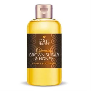 Ghanaian Brown Sugar & Honey Hand & Body Wash — Soul Purpose Bath & Body
