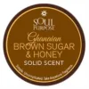 Ghanaian Brown Sugar & Honey Solid Scent — Soul Purpose Bath & Body