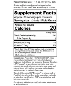 Himalayan Goji Juice (1 liter) — FreeLife Beverages