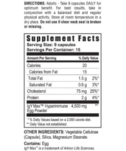 i26® Hyperimmune Egg - 135 Capsules — Legacy For Life Targeted Nutrition