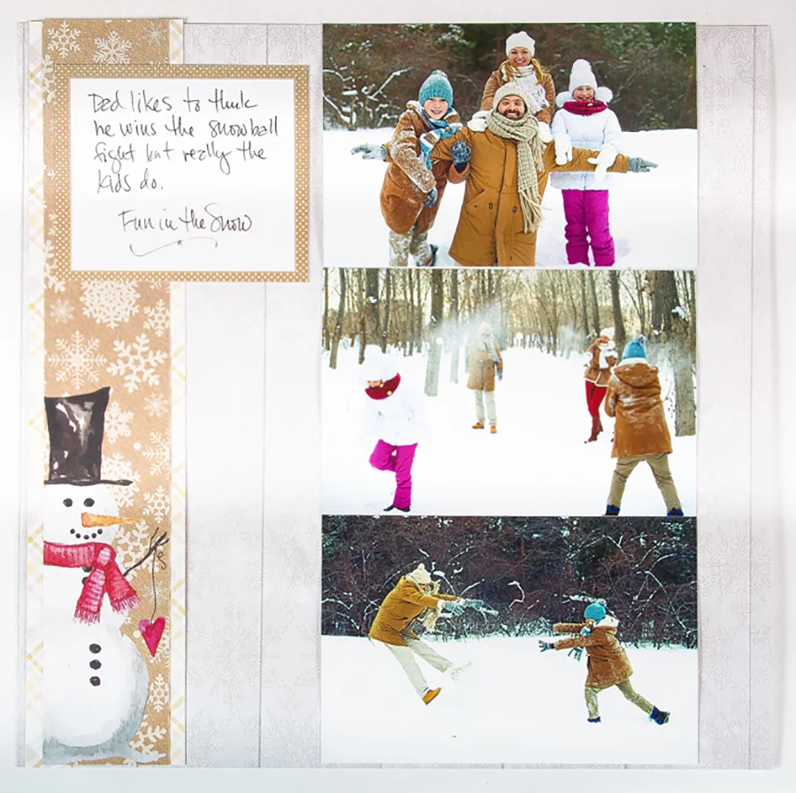 Joyful and Triumphant by Lauren Hinds Border Strips — Our Memories for Life (OMFL) Photo