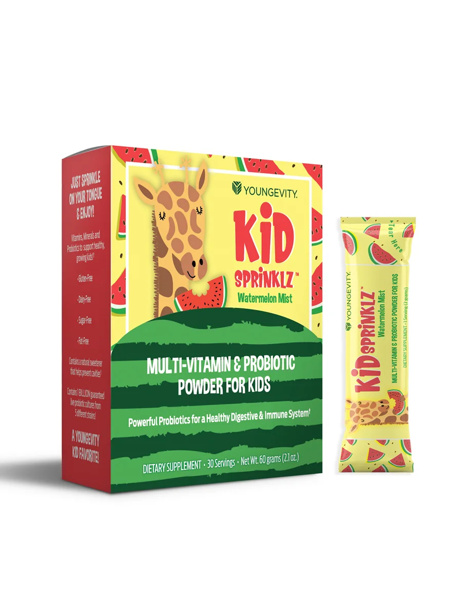 Kidsprinklz™ Watermelon Mist - Multi-Vitamin Powder — Youngevity Targeted Nutrition
